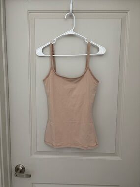 Pact Organic Cotton  Camisole Tank Top - Nude NWOT Size XS